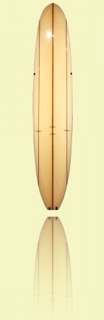 Woods malibu Gordon Woods Surfboards, Brookvale, c1964, foam, fibreglass, resin, triple timber stringers<br> Courtesy Pete Shiel++