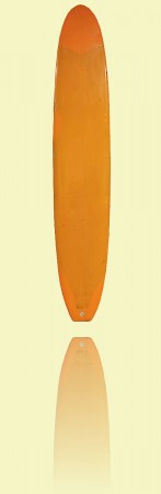 Dillon malibu Scott Dillon Surfboards, Brookvale, 1960, foam, fibreglass, resin, timber stringer, reverse ‘D’ fin++