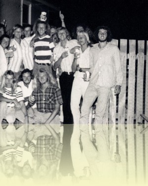 Rob Hitchens’s 21st birthday, Donna Abbott, 1973. Courtesy and © Donna Abbott++