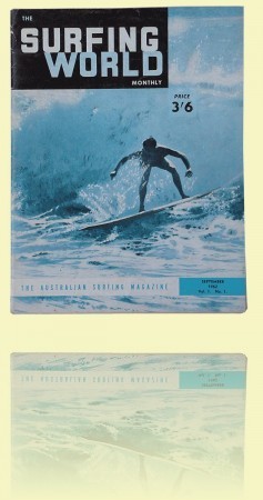 Surfing World Edited by Bob Evans, Sydney, vol 1, no 1, September 1962 Private collection++