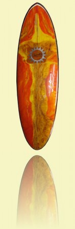 Farrelly egg Farrelly Surfboards, Brookvale, c1969, foam, fibreglass and resin<br> Mick Mock Collection++