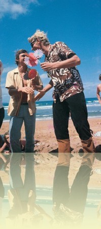 Ted Spencer and Midget Farrelly, Long Reef, John Witzig, 1968. Courtesy and © John Witzig++