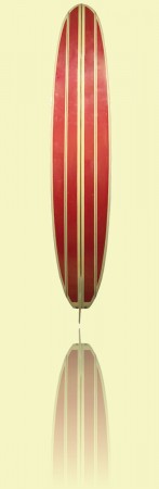 Bennett malibu Barry Bennett Surfboards, Brookvale, 1964, foam, fibreglass, resin, timber stringers++